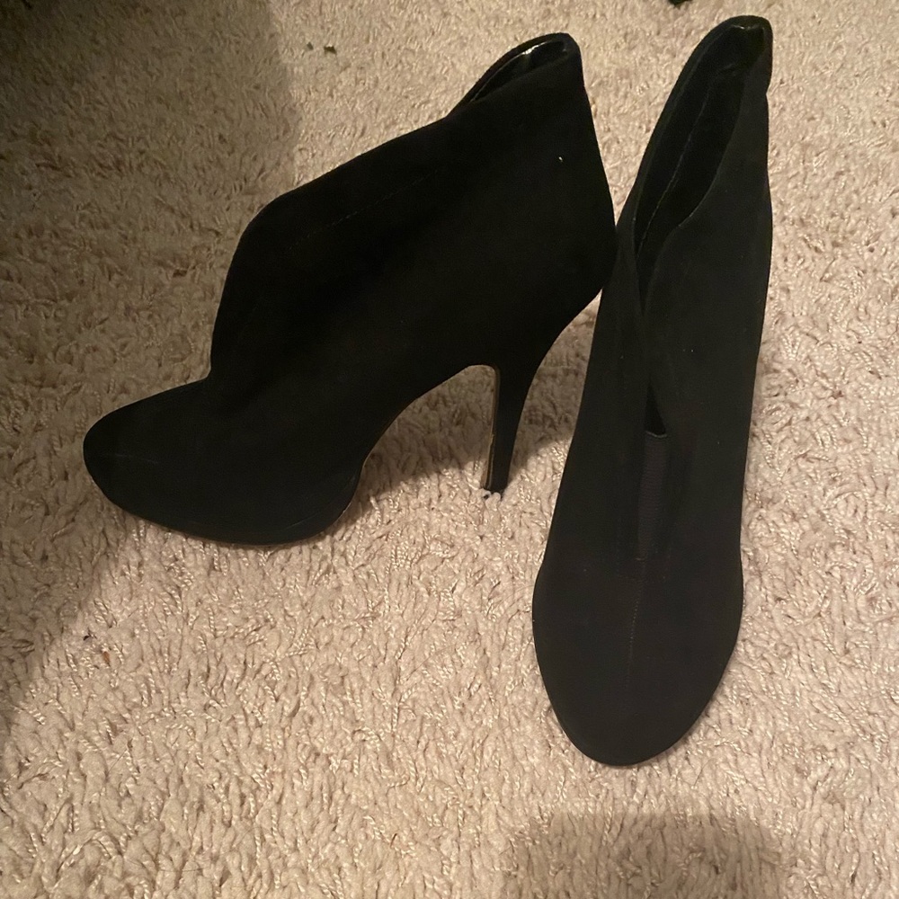Black heels
